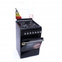 Blueflame 50x60cm 3 Gas Burners +1 Hot Plate Cooker NL6031E - Black