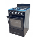 Spark Cooker SP5040 | 50x50cm Gas & Electric Cooker – 4 Gas Burners, Stainless Top