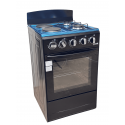 Spark Cooker SP5022 | 50x50cm Gas & Electric Cooker – 2 Gas Burners + 2 Electric Hotplate, Stainless Top