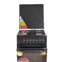 Blueflame Cooker C5031E - B  50x50cm 3gas burners and 1 electric plate with electric oven, black in color