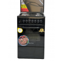 Blueflame Cooker C5031E - B  50x50cm 3gas burners and 1 electric plate with electric oven, black in color