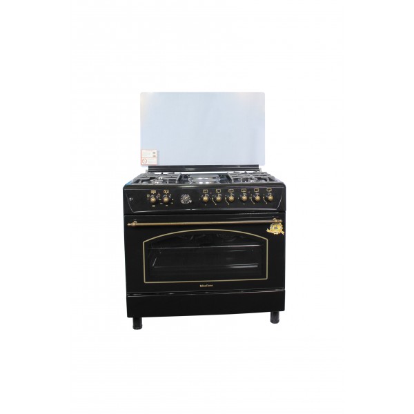 Blueflame rustic cooker FP942ERF - B 90cm X 60 cm black in color