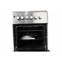 BlueFlame Cooker NL6031E 50x60cm 3gas burners and 1 electric plate with electric oven,  inox - stainless steel